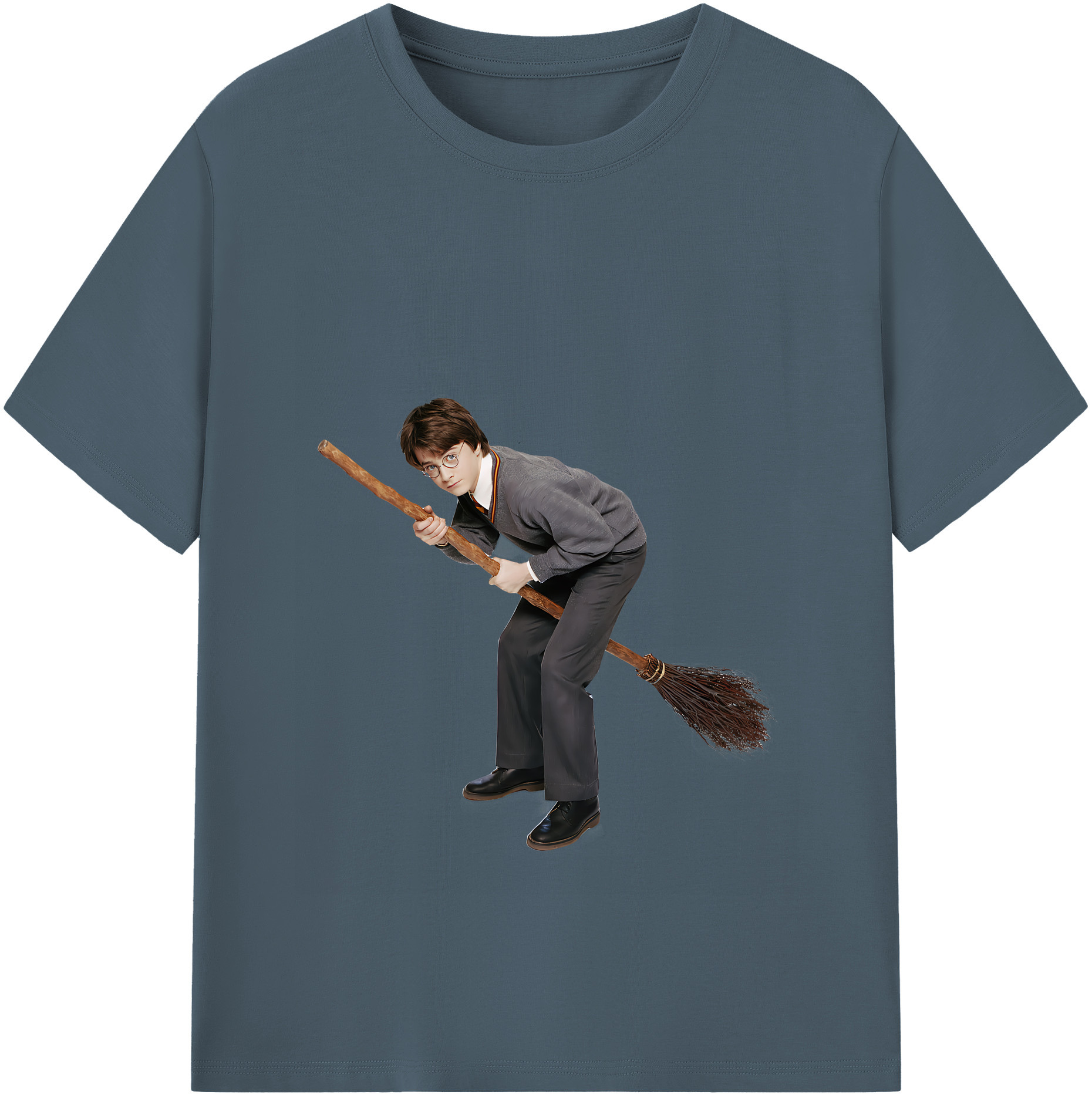 （画像用） Harry Potter ハリー・ポッターシリーズ 綿100％半袖Tシャツ（フロントプリント）
